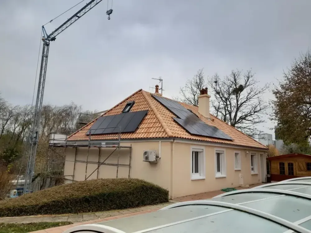 Panneau photovoltaïque à Bignoux