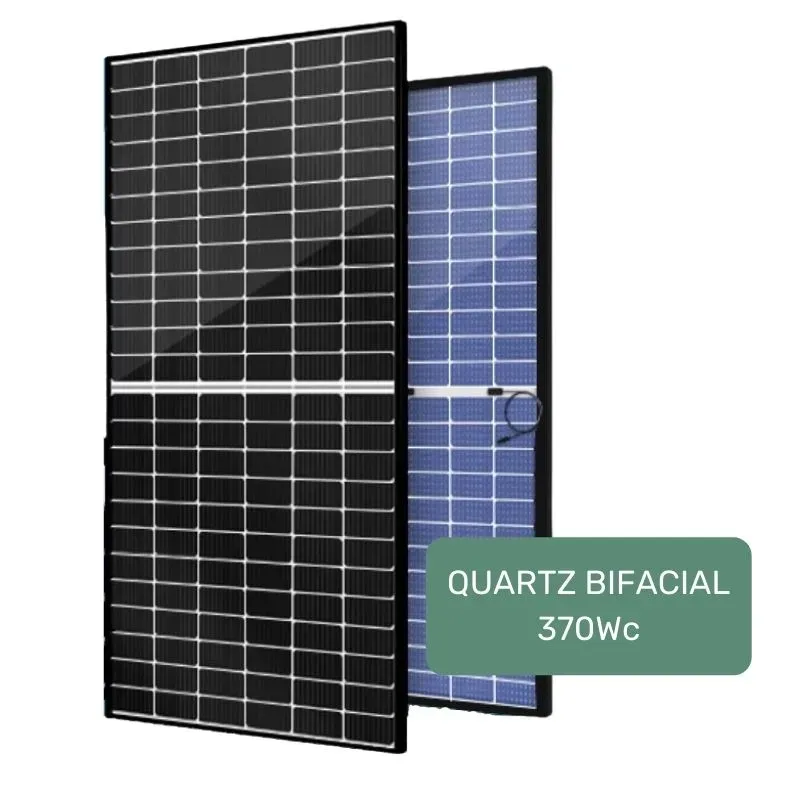 Panneau solaire photovoltaïque Quartz Bifacialwebp